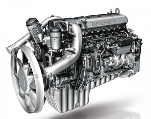 Двигатель Daimler OM457LA на КАМАЗ 5490 - 401л/с (Оригинал) QPRJ 021874 0384237